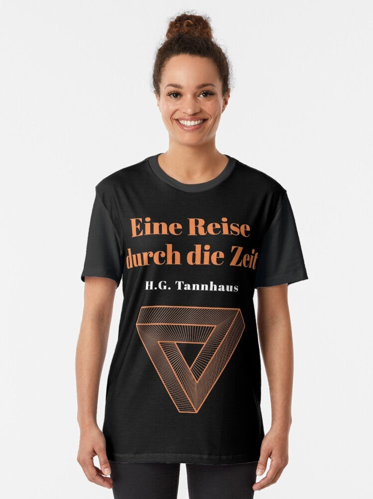 Dark Netflix series graphic t-shirt featuring H.G. Tannhaus design - Women