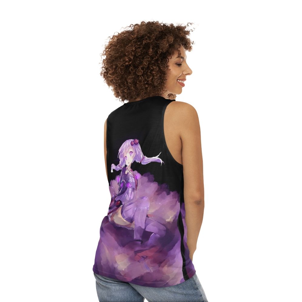 Yuzuki Yukari Vocaloid Unisex Tank Top - women back