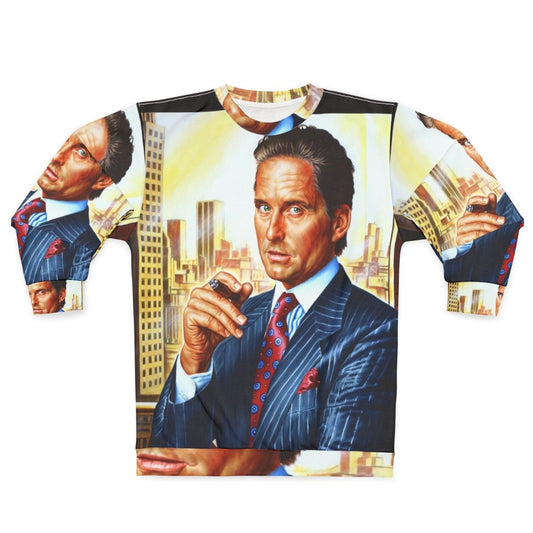 Michael Douglas Classic Movie Portrait Sweatshirt