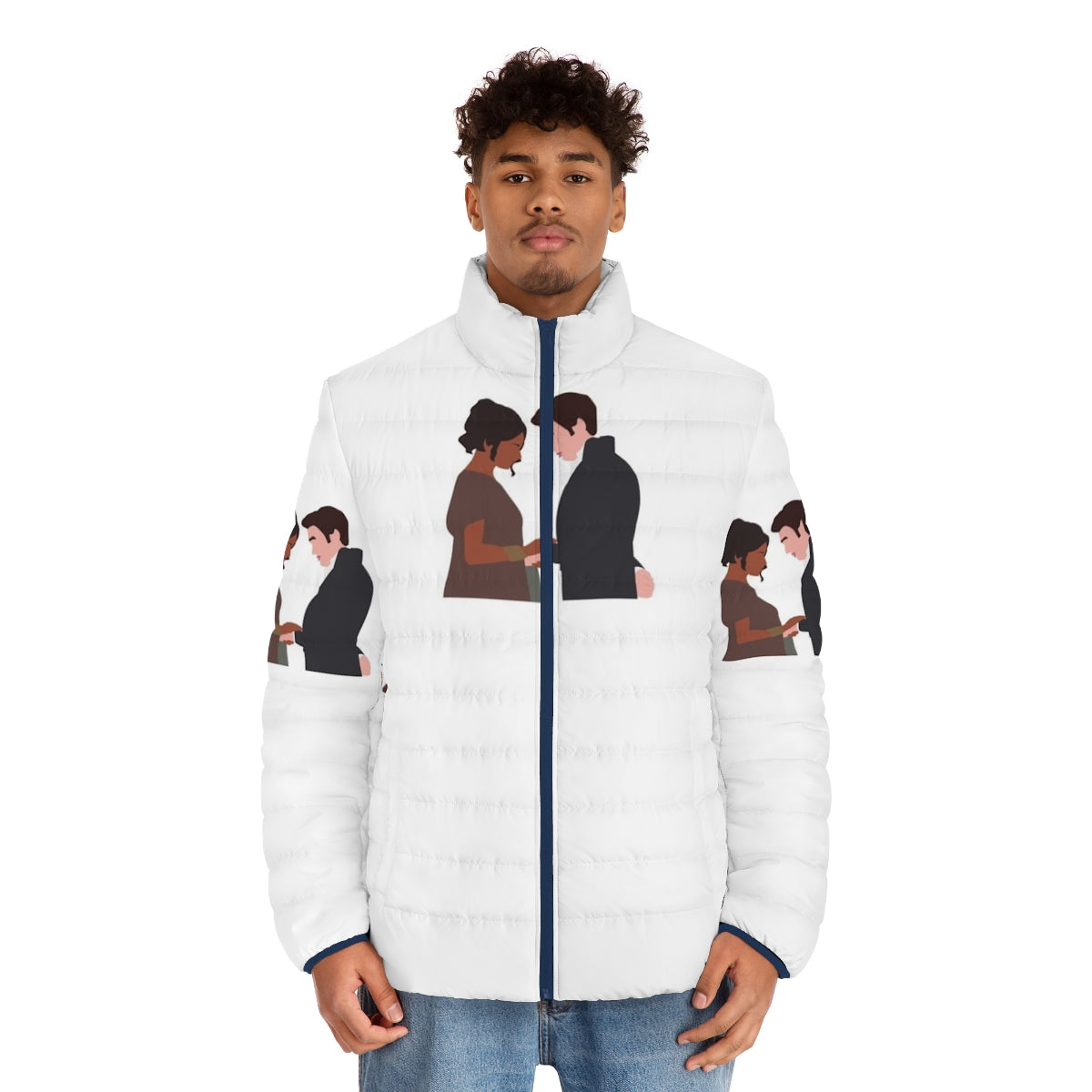 Bridgerton Kanthony Puffer Jacket inspired by Netflix's hit series - men front