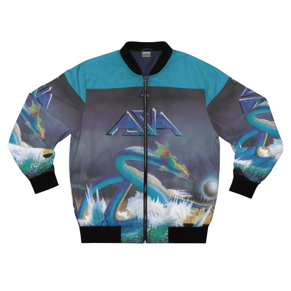 Retro Asia (1982) Bomber Jacket - 80s Progressive Rock Album Cover Design