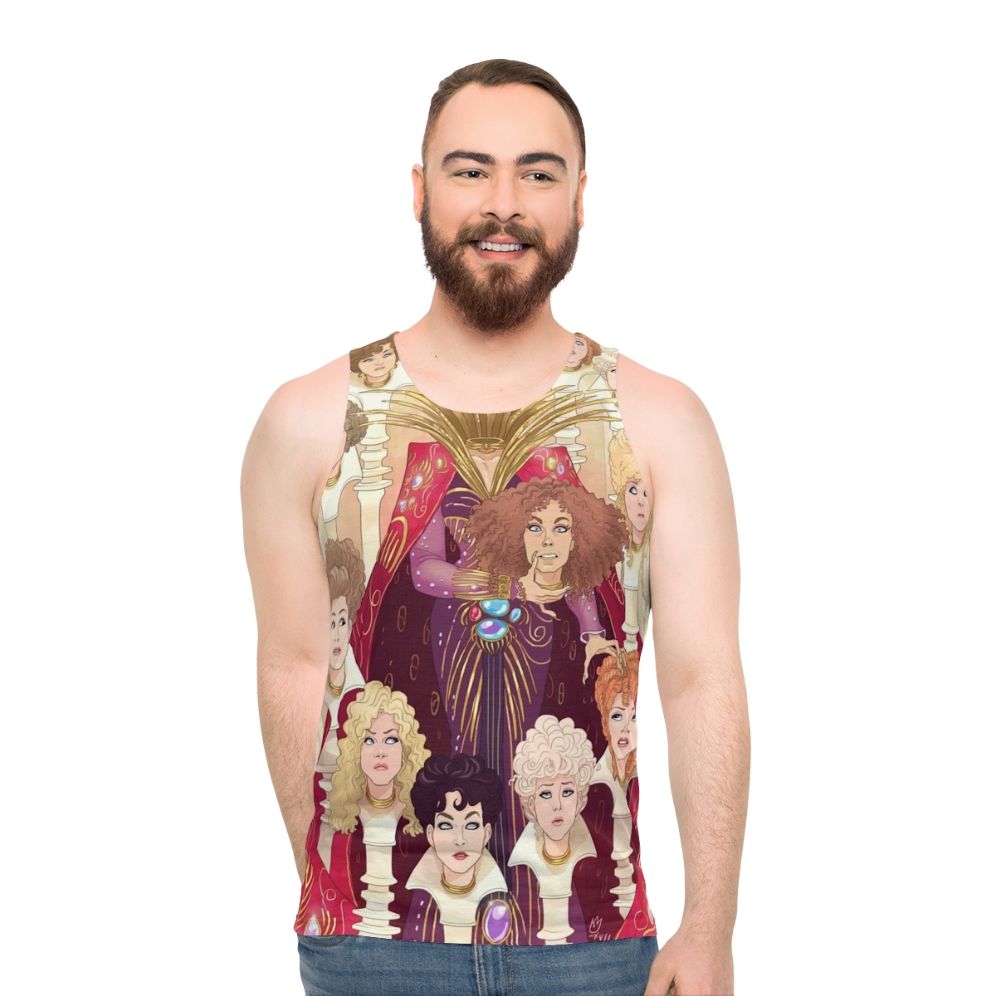 Unisex 80s fantasy tank top - men