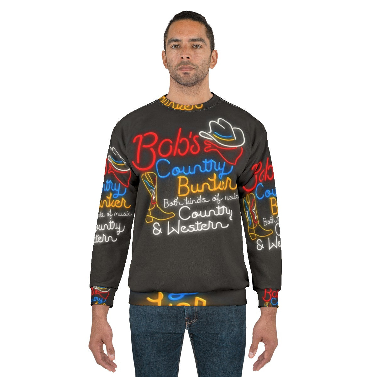 Bob's Country Bunker Classic Country Music Sweatshirt - men