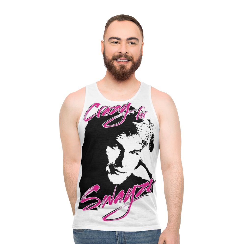 Unisex "Crazy for Swayze" Patrick Swayze Tribute Tank Top - men