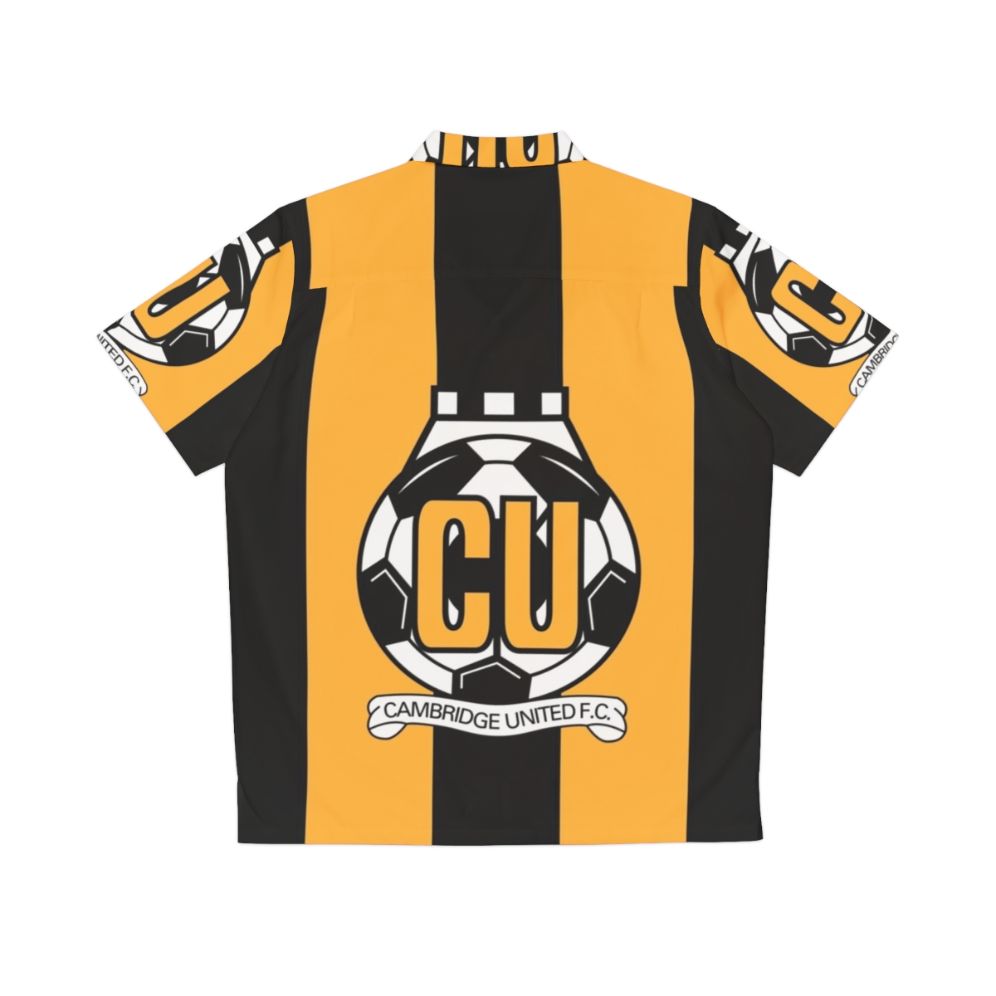 Cambridge United FC Logo Hawaiian Shirt - Back