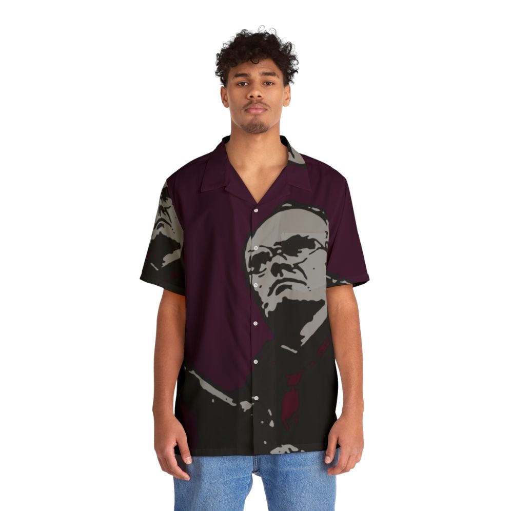 Boddicker Hawaiian Shirt from the Sci-Fi Cyberpunk Classic Robocop - People Front