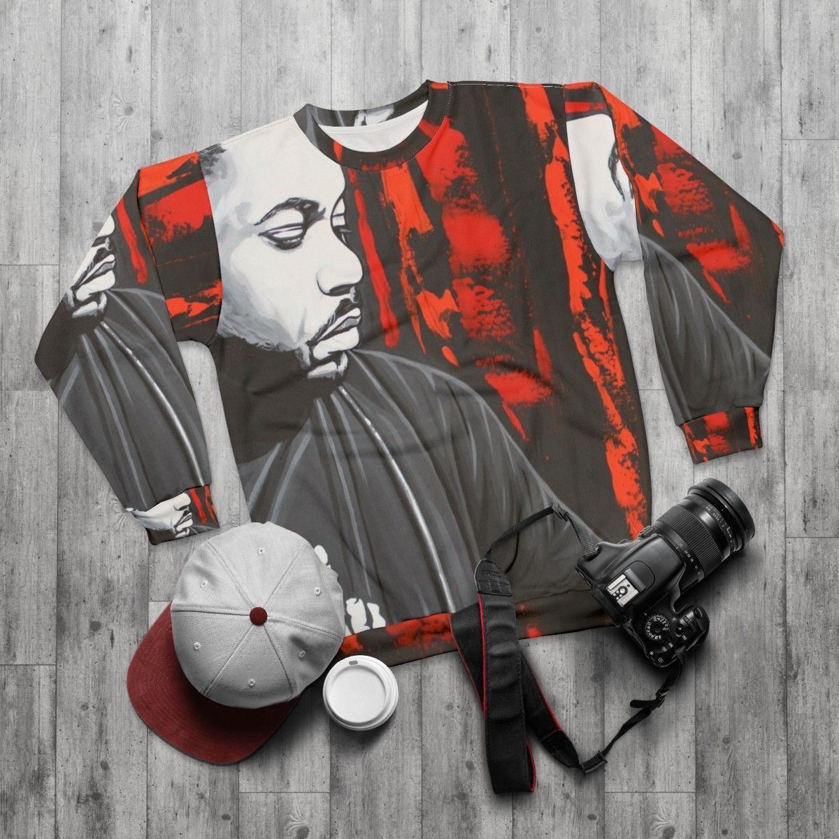 Derrick Carter House Music Sweatshirt - flat lay