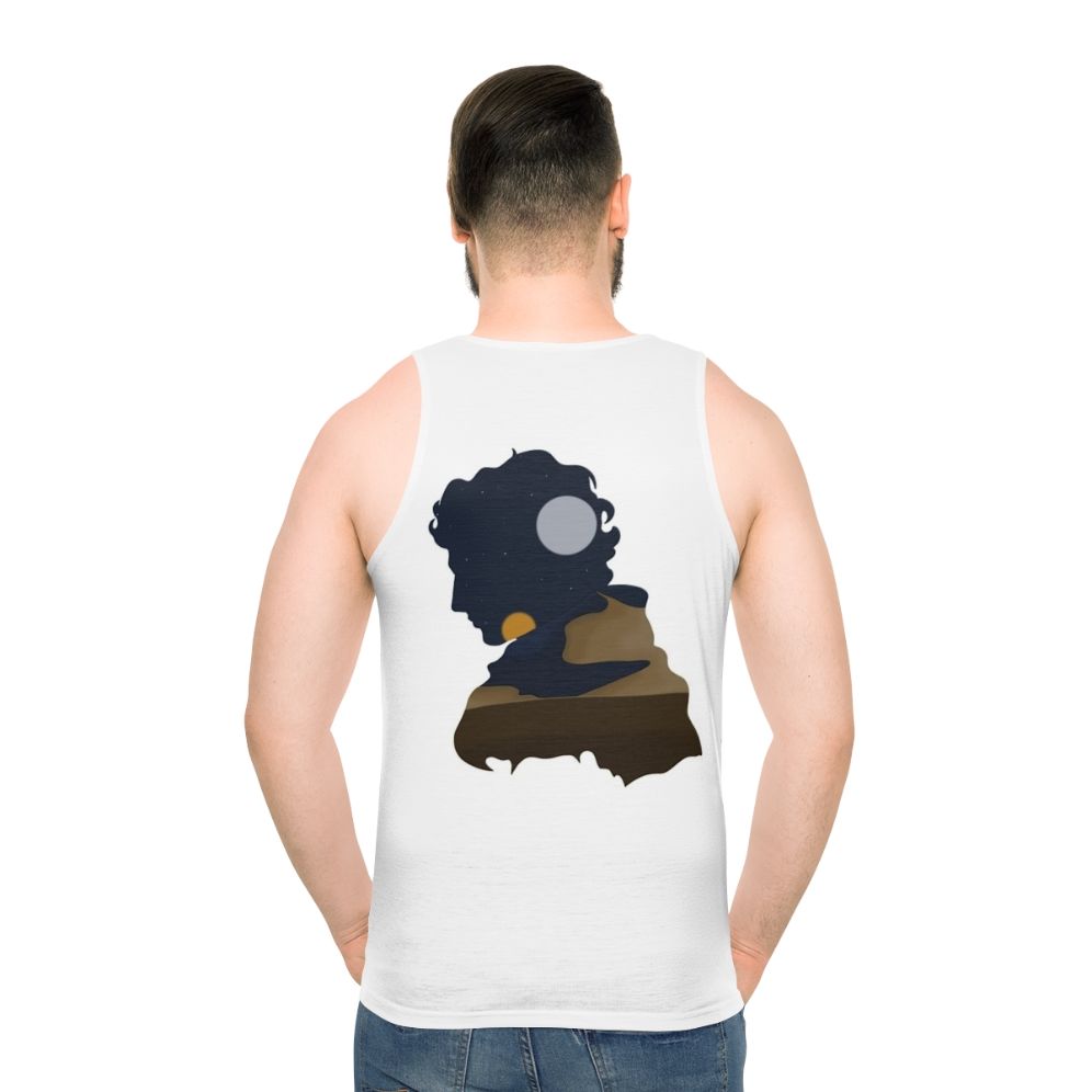 Dune 2020 Unisex Sci-Fi Tank Top - men back