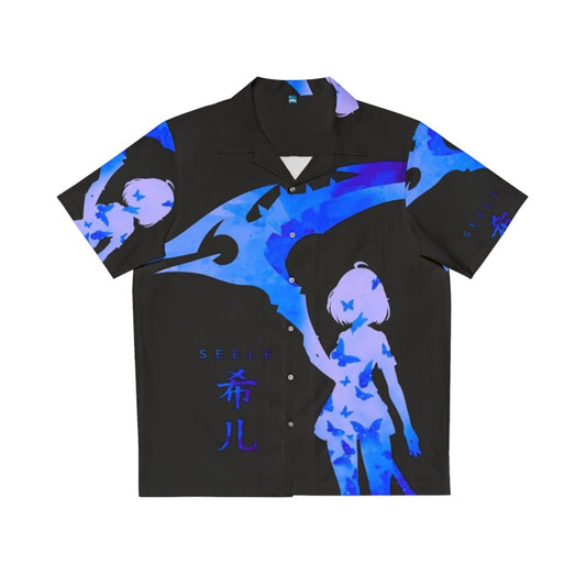 Blue Butterflies Hawaiian Shirt - Anime and Video Game Inspired Design