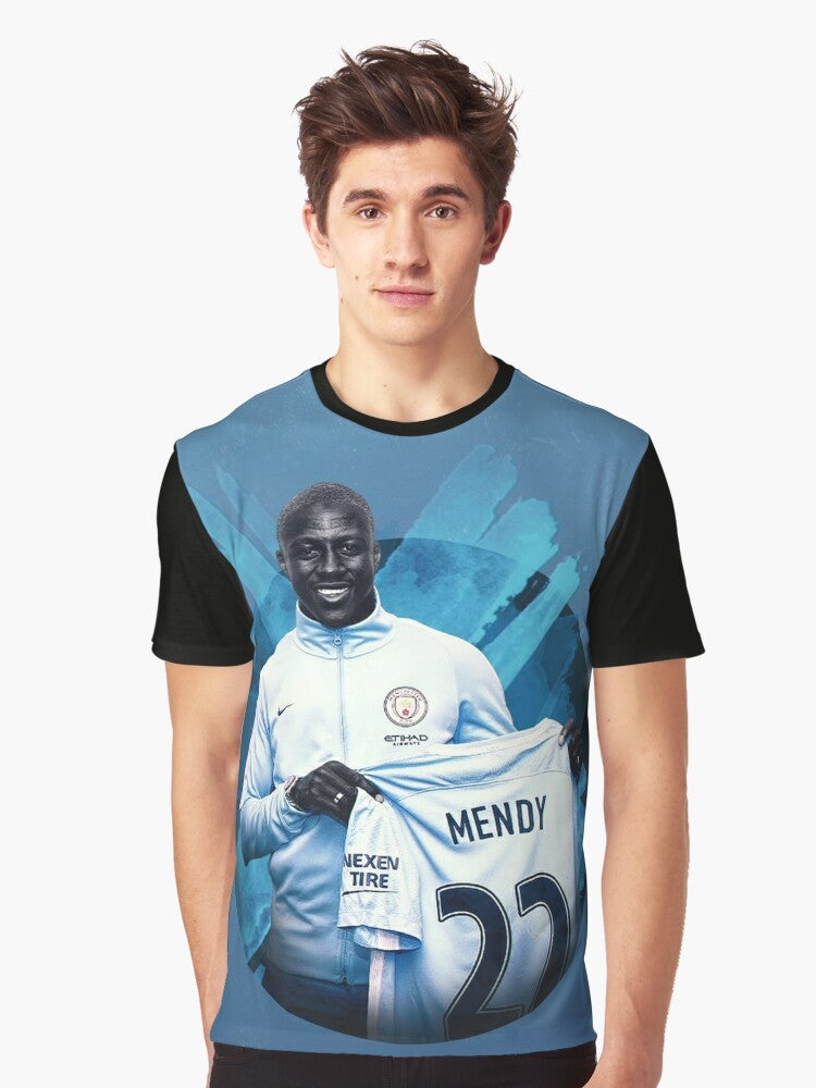 Benjamin Mendy Graphic T-Shirt featuring an artistic illustration - Men