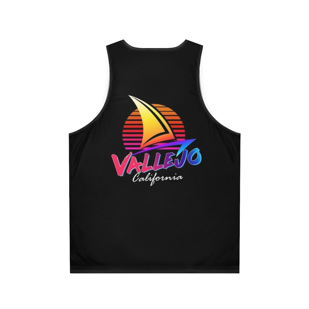 Vallejo California Retro Tank Top - Back