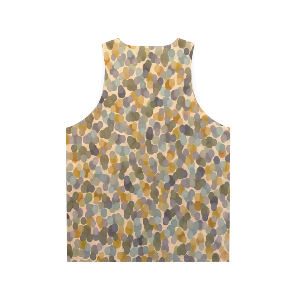 Thomas Downing's Vibrant Summer 1960 Unisex Tank Top - Back