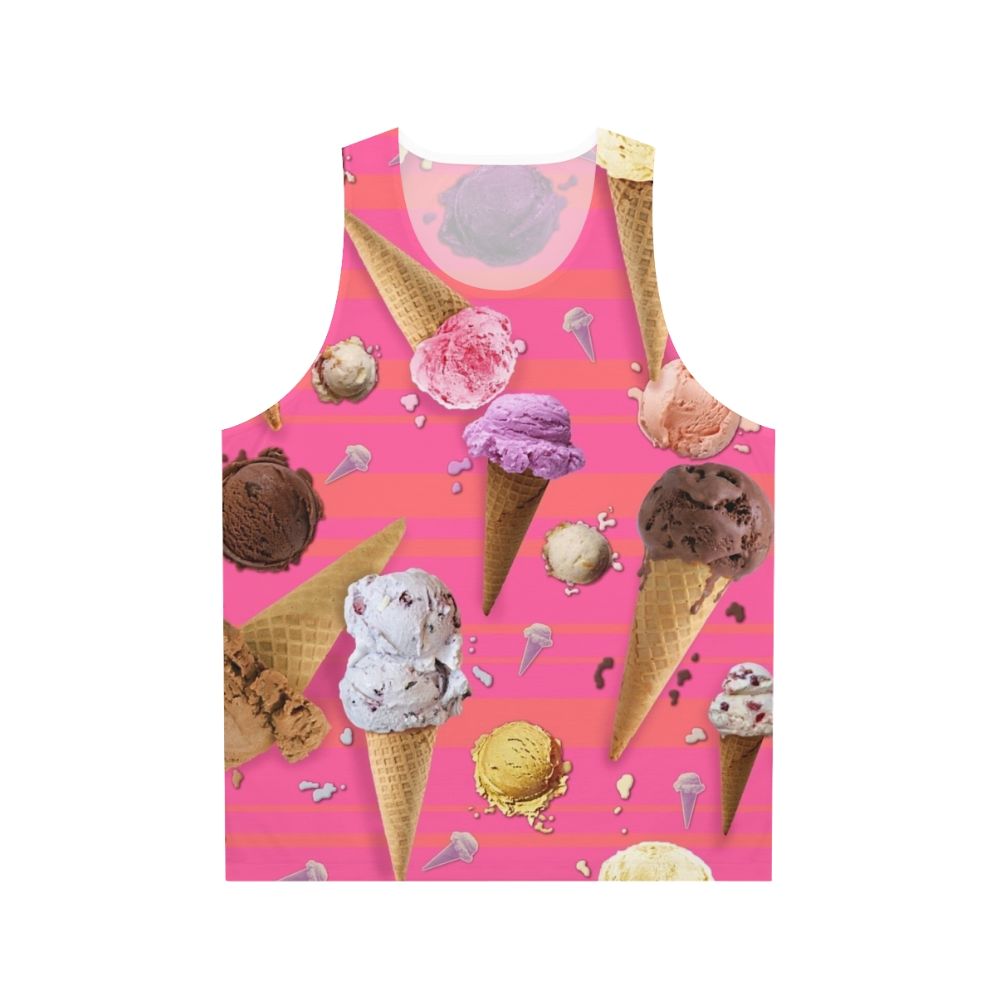 Unisex ice cream tank top