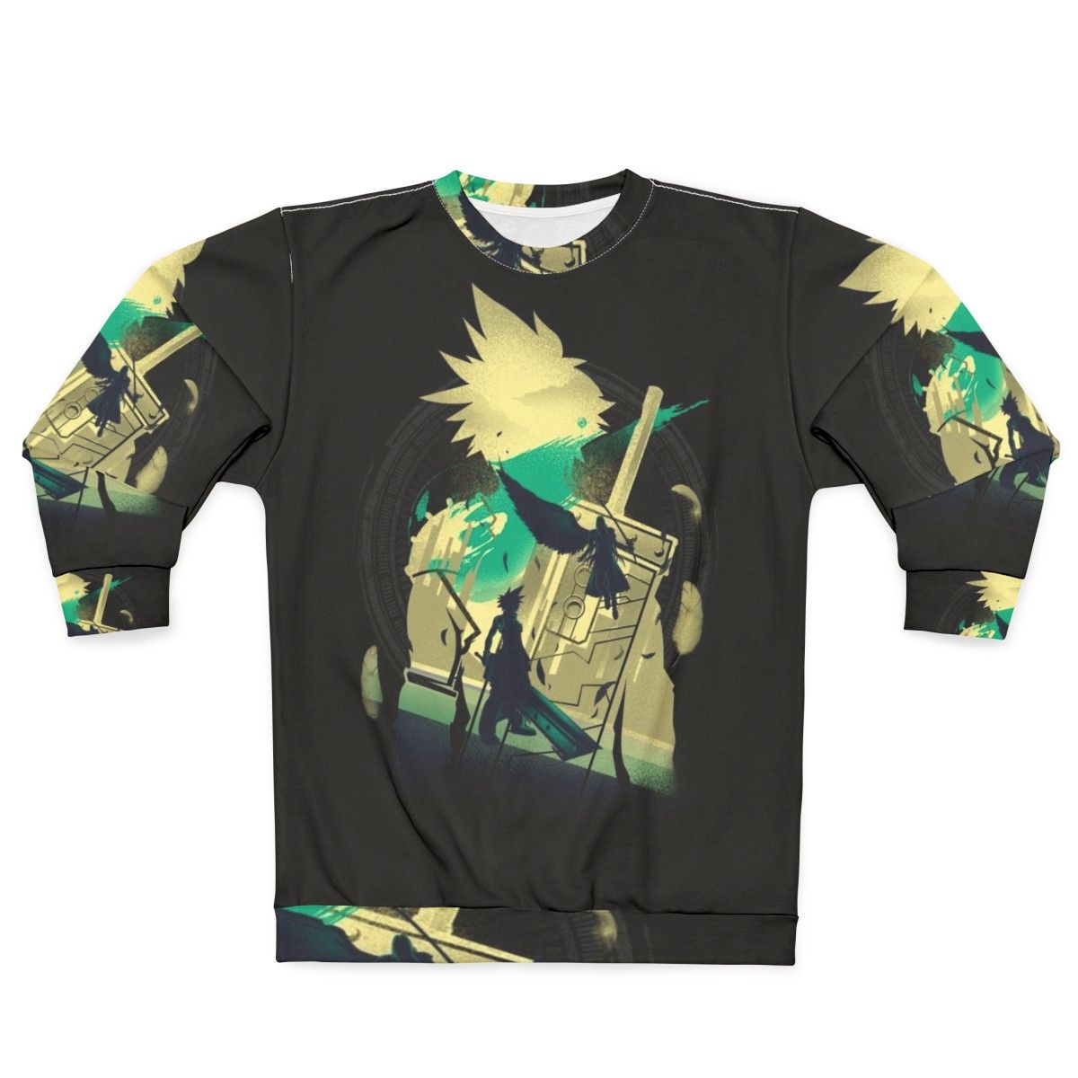 Final Fantasy VII Sweatshirt with Cloud Strife and Sephiroth