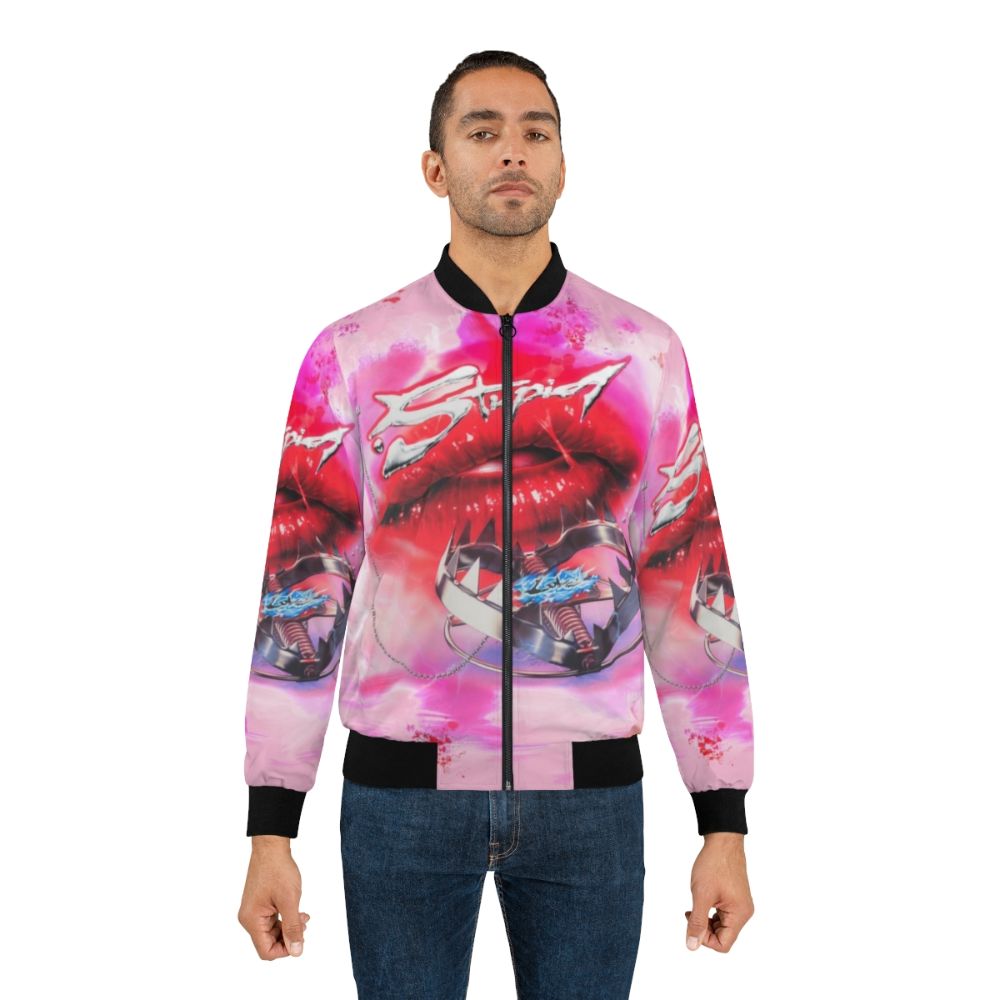 Lady Gaga Chromatica Stupid Love Bomber Jacket - Lifestyle