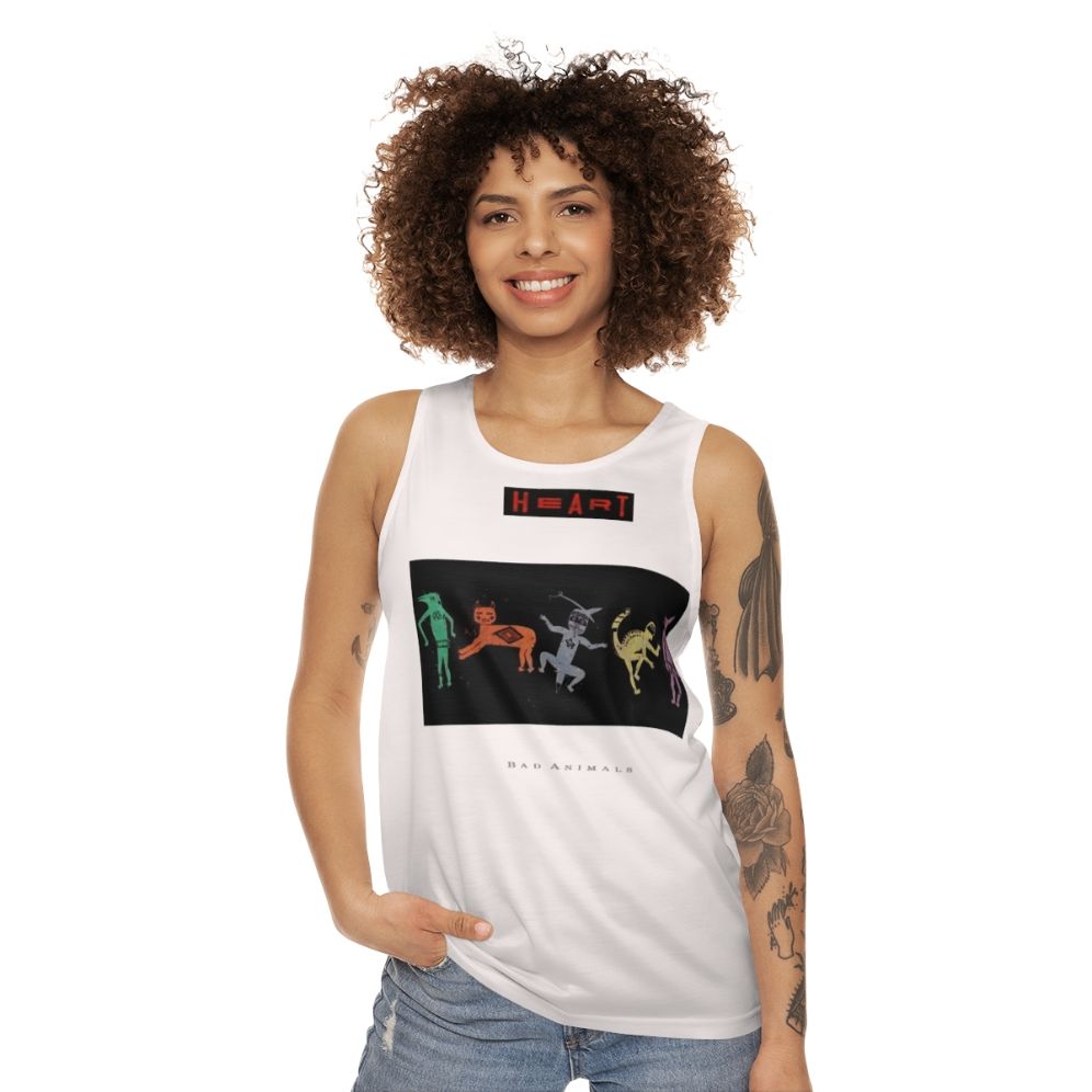 Heart Band's Classic 1987 'Bad Animals' Unisex Tank Top - women