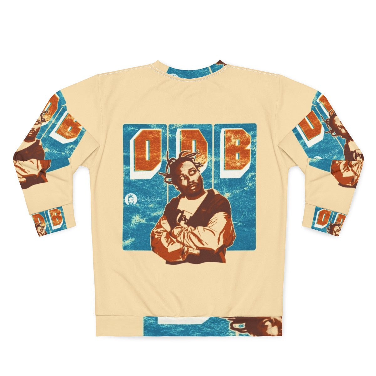 ODB Ol' Dirty Bastard vintage rap sweatshirt - Back