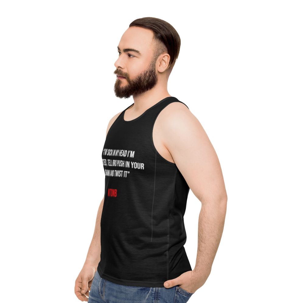 UK Drill and Grime Unisex Tank Top - men side