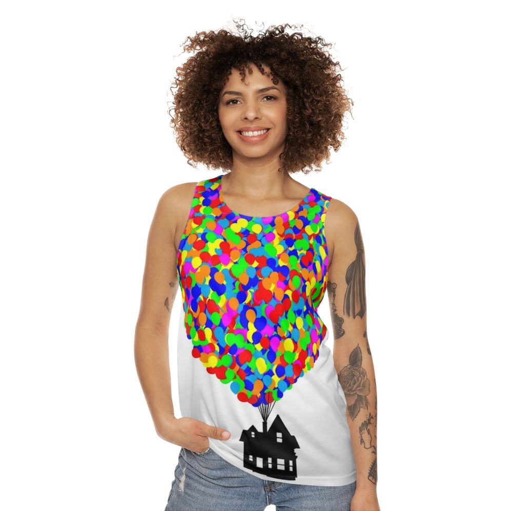 Unisex Disney-Inspired Animation Themed Tank Top - women