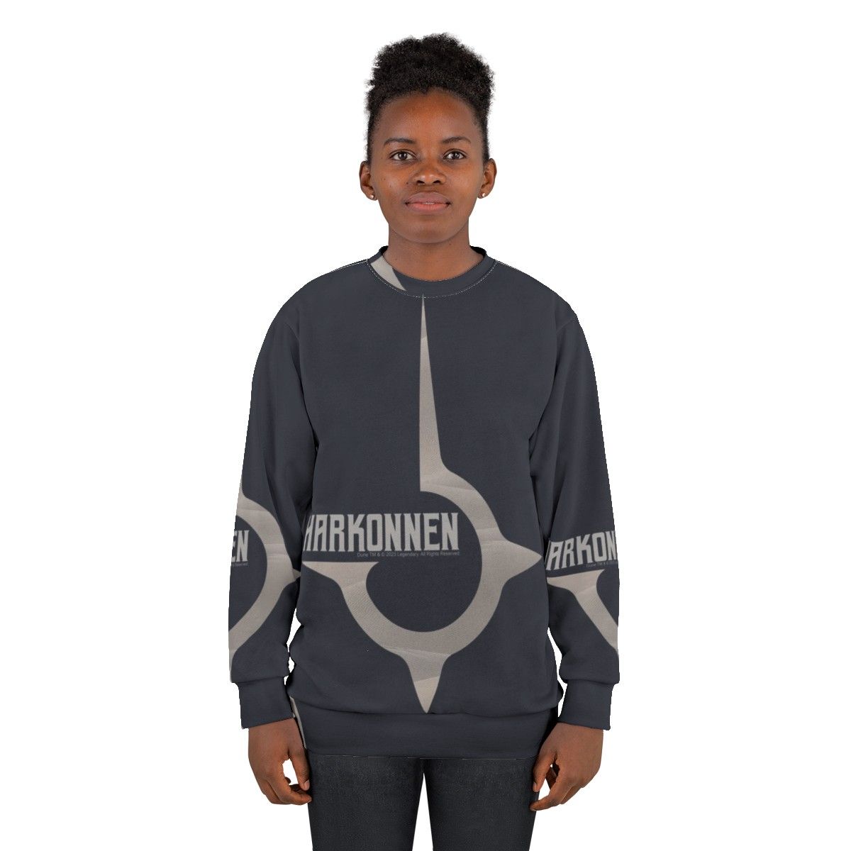 Dune House Harkonnen Gray Sweatshirt - women