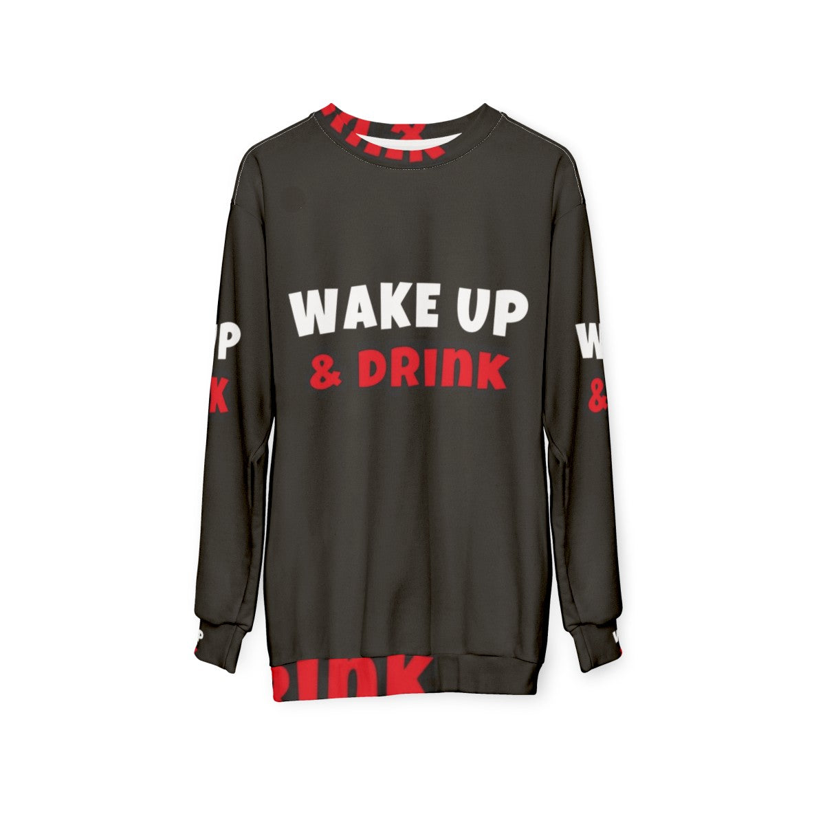 Wake Up and Enjoy Your Hobbies Sweatshirt featuring activities and exercise - hanging