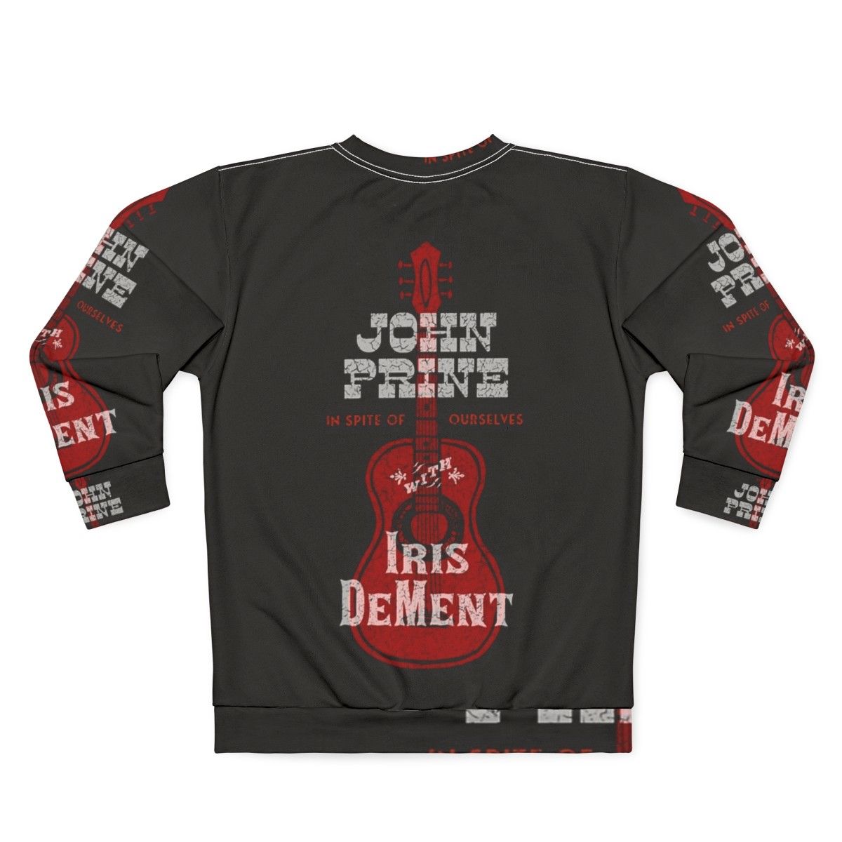 John Prine and Iris Dement "In Spite of Ourselves" Sweatshirt - Back