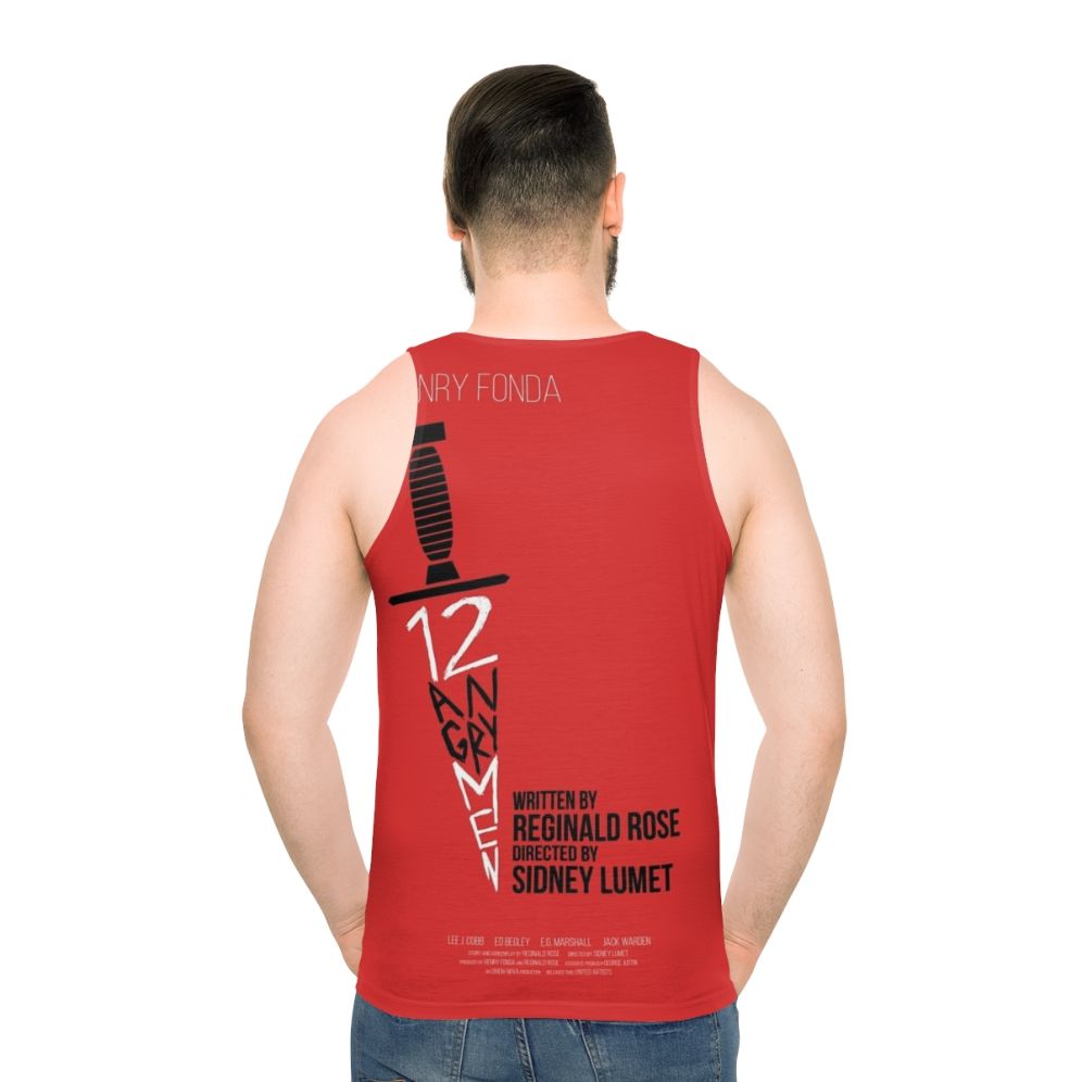 12 Angry Men Unisex Tank Top - men back