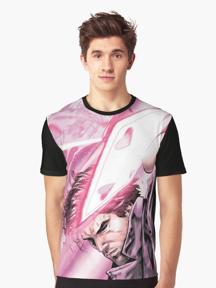 Gambit Marvel X-Men Mutant Graphic T-Shirt - Men