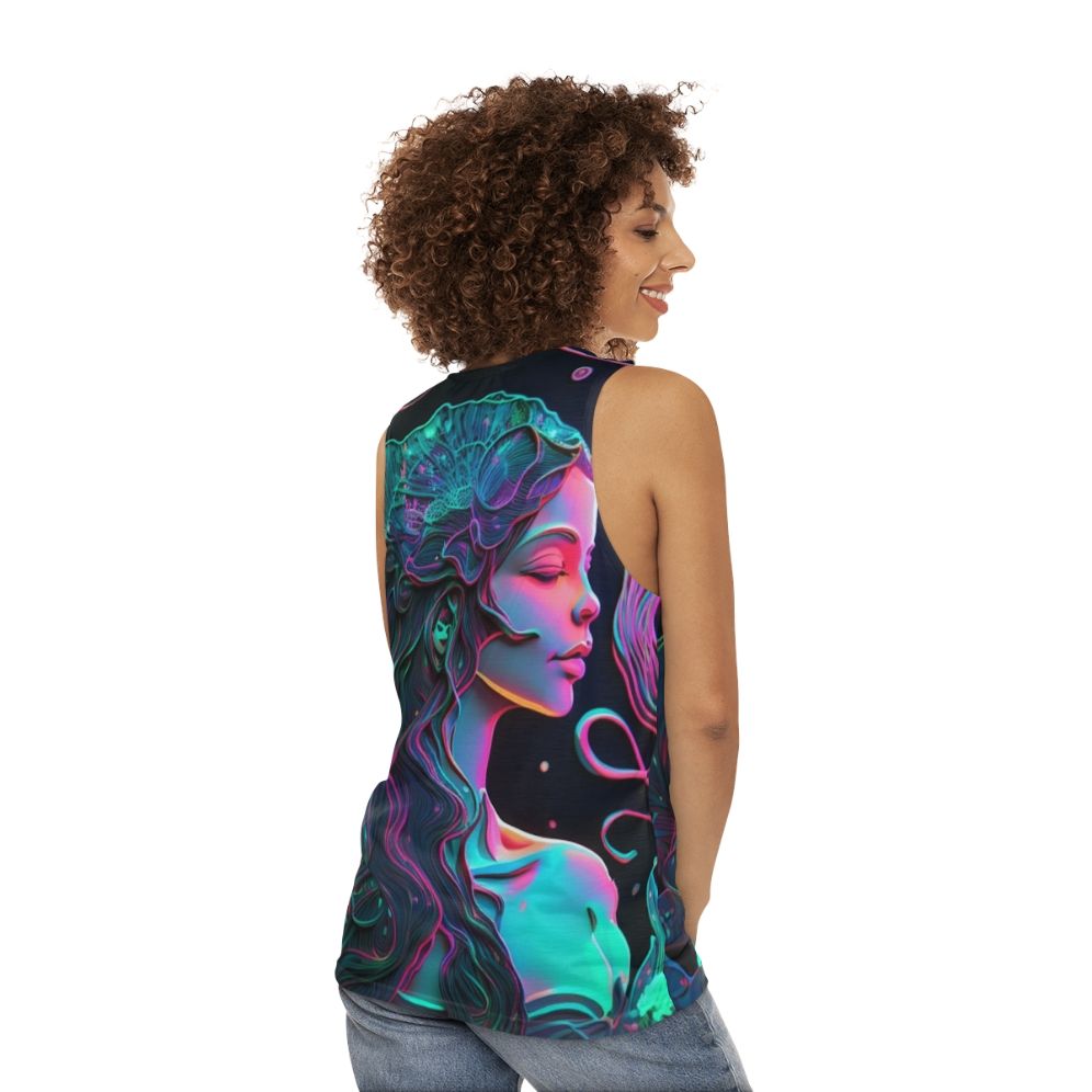 Mythical Sea Creatures Unisex Tank Top - women back