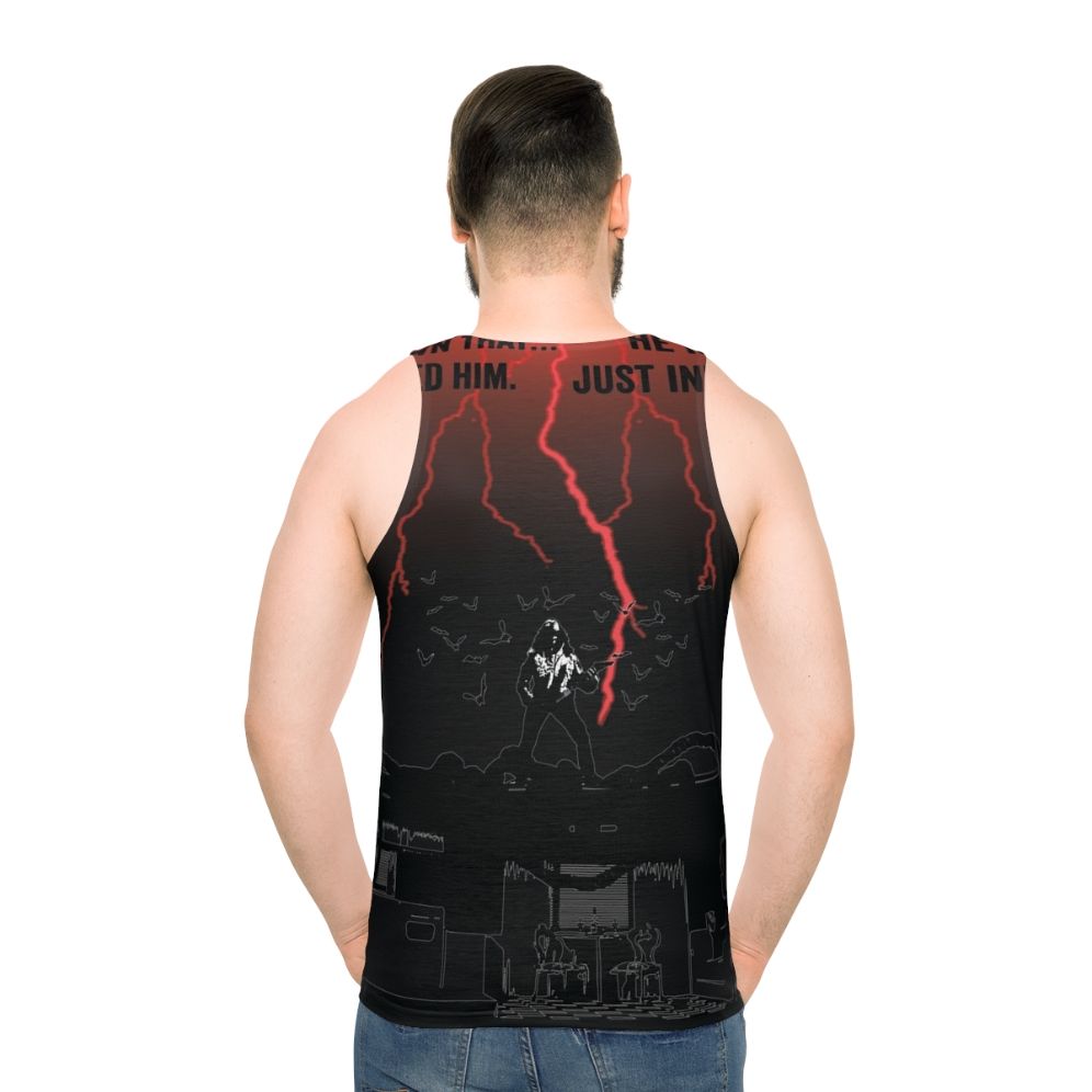 Stranger Things Eddie Munson Unisex Tank Top - men back