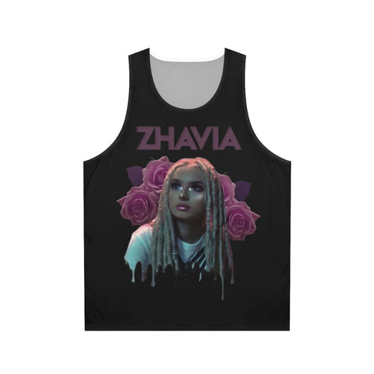 Zhavia Unisex Floral Tank Top