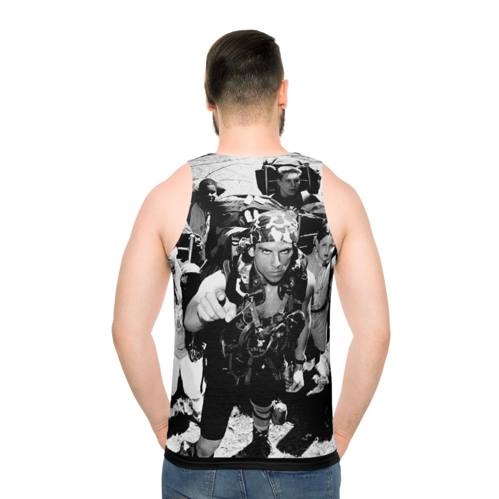 Heavyweights 1 Unisex 90s Comedy Tank Top - men back