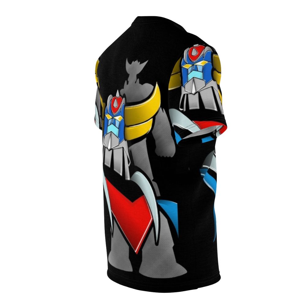 Vintage-style Goldorak & Grendizer inspired all-over print t-shirt - men right