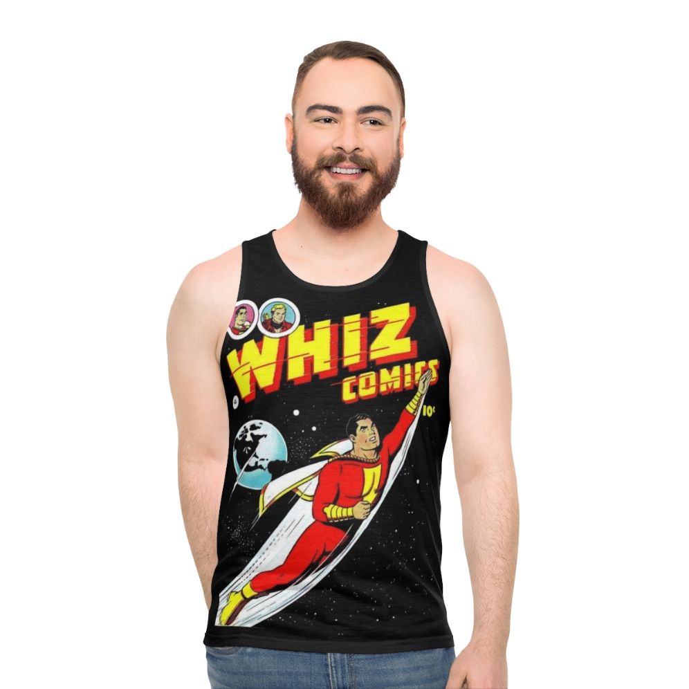 Vintage Golden Age Comic Book Unisex Tank Top - men