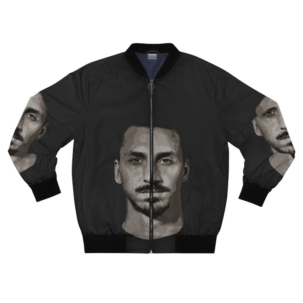 Zlatan Ibrahimovic Sketch Design Bomber Jacket