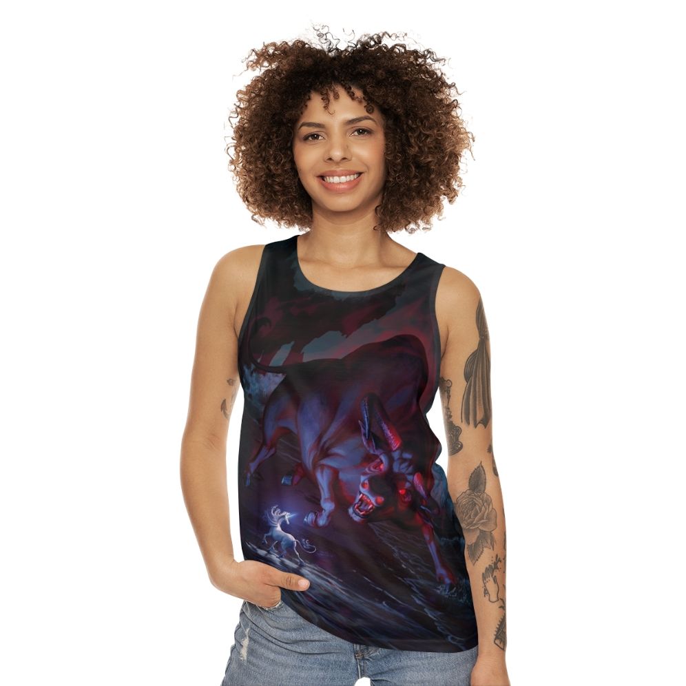 The Last Unicorn Unisex Fantasy Tank Top - women