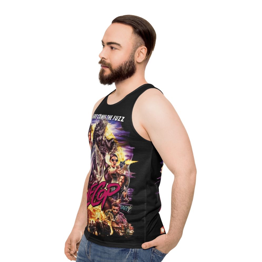 Wolfcop Unisex Tank Top - men side