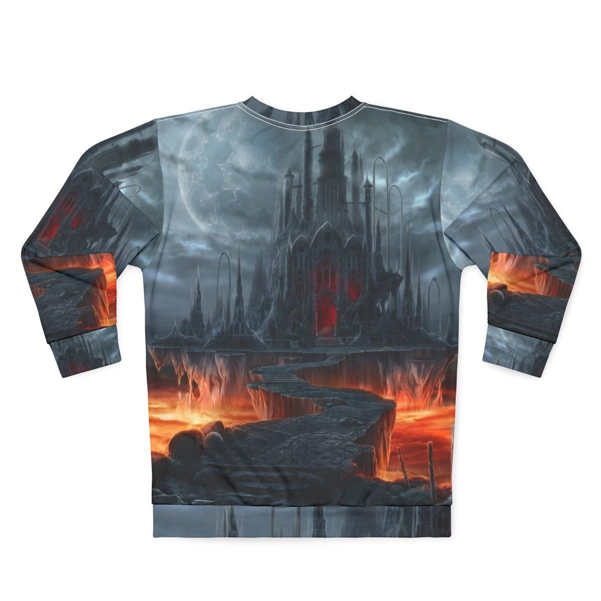 Dark castle gothic sweatshirt - Back