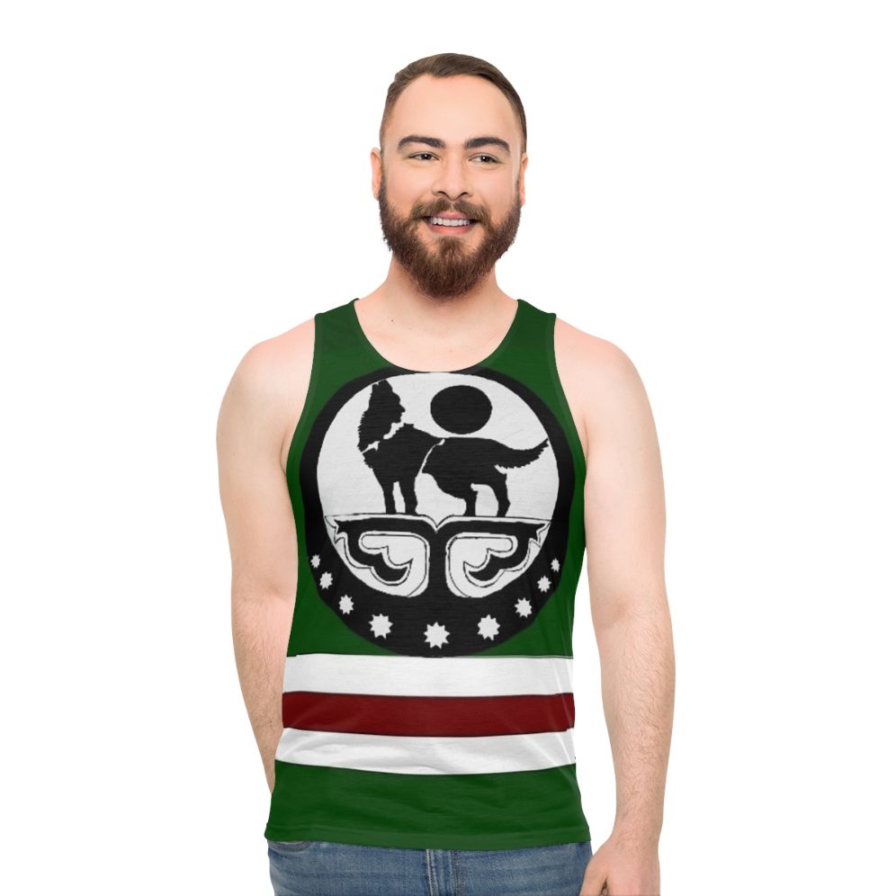 Chechen Flag Unisex Tank Top - men