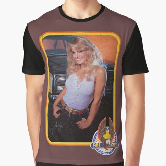 The Fall Guy: Jody Banks Graphic T-Shirt featuring the classic TV show character