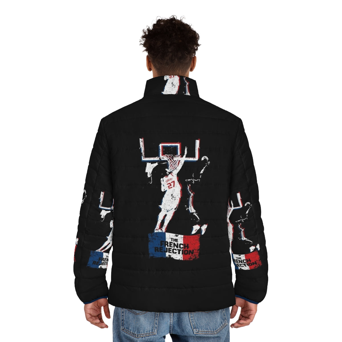 Rudy Gobert French Rejection Puffer Jacket - men back