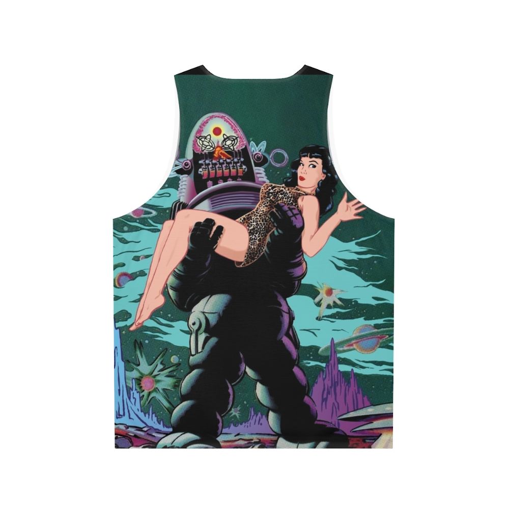 Robby and Bettie Unisex Tank Top - Back