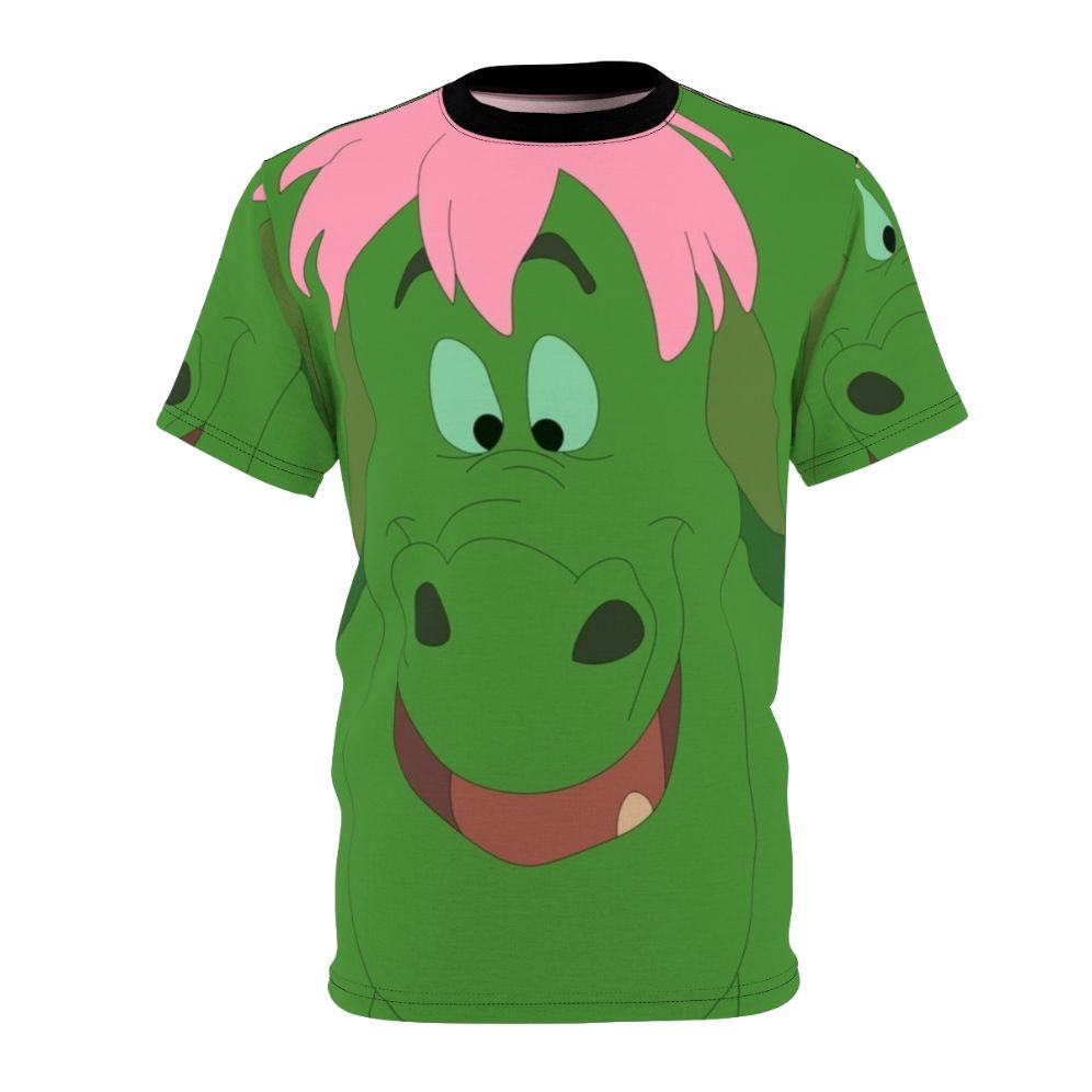 Elliot the Dragon fantasy creature t-shirt with a mythical dragon design