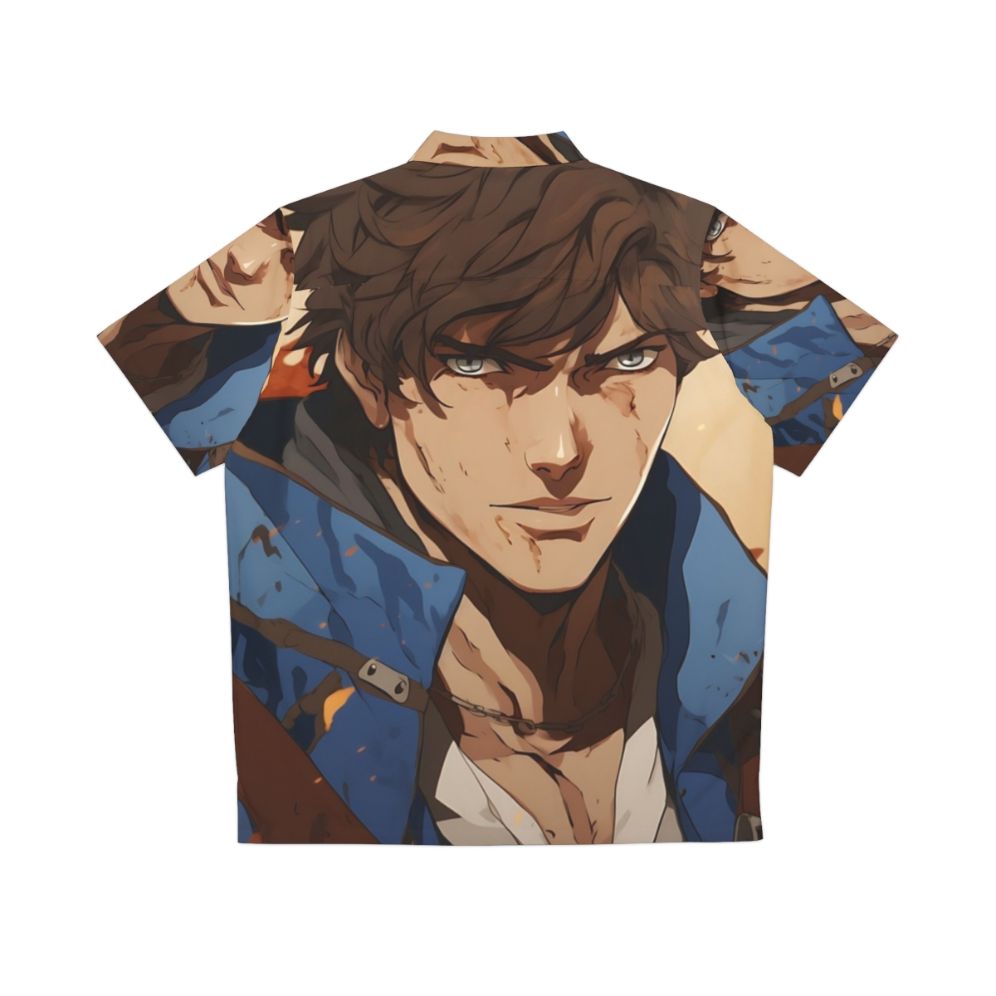 Castlevania Nocturne Richter Belmont Hawaiian Shirt - Back