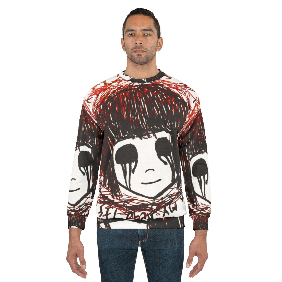 Fran Bow "It's All In My Head" Creepy Cute Sweatshirt - men