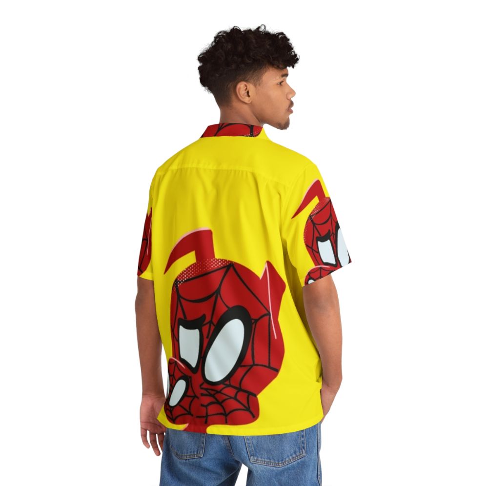 Spider-Man: Into the Spiderverse Spider Ham Hawaiian Shirt - People Back