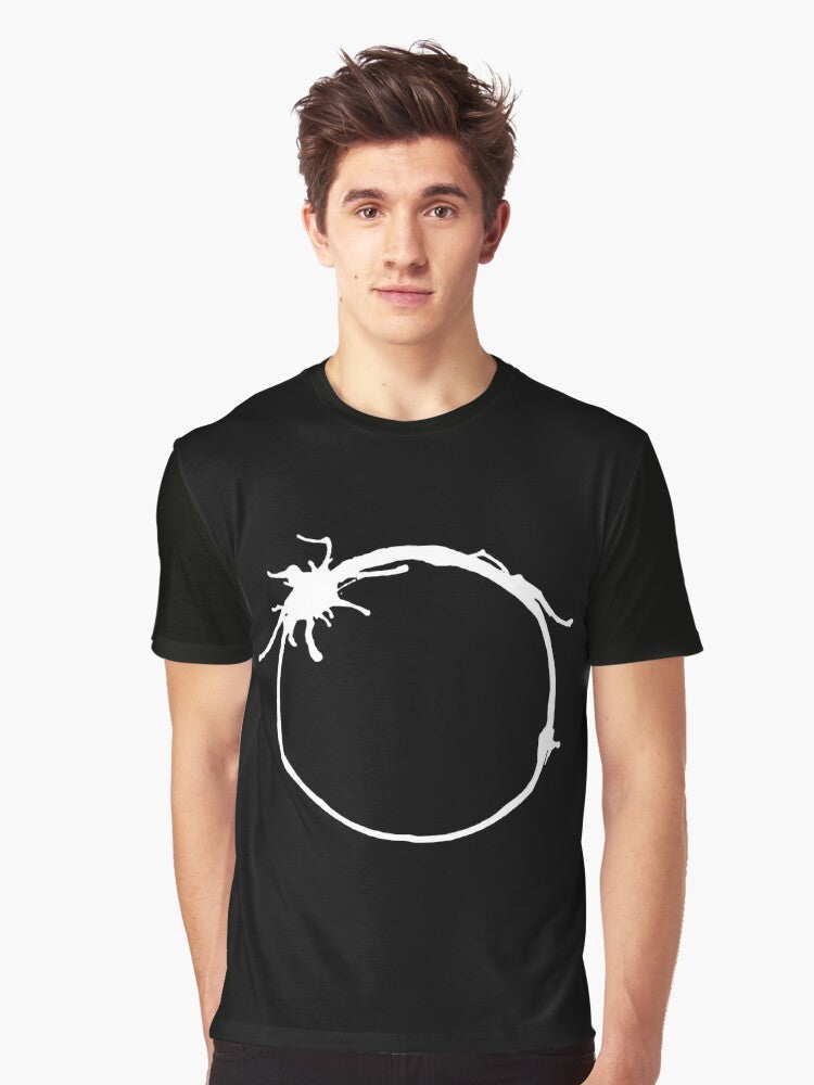 Arrival movie-inspired alien heptapod symbol graphic t-shirt - Men