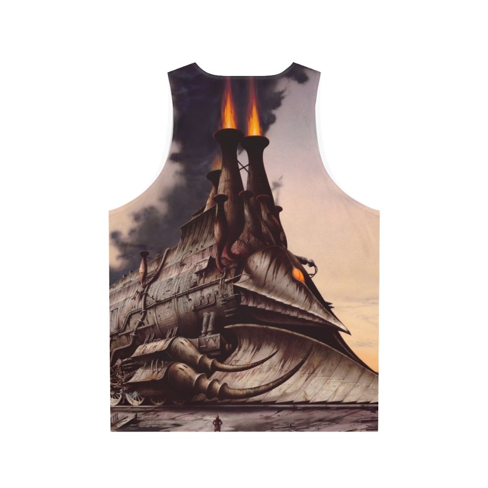 Heavy Metal Hero Unisex Tank Top - Back