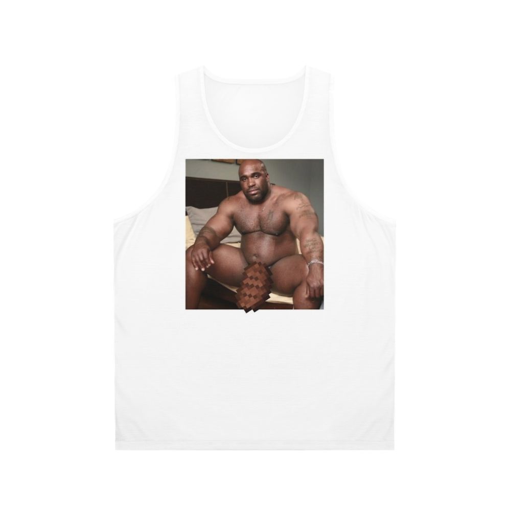 Unisex funny black guy meme tank top