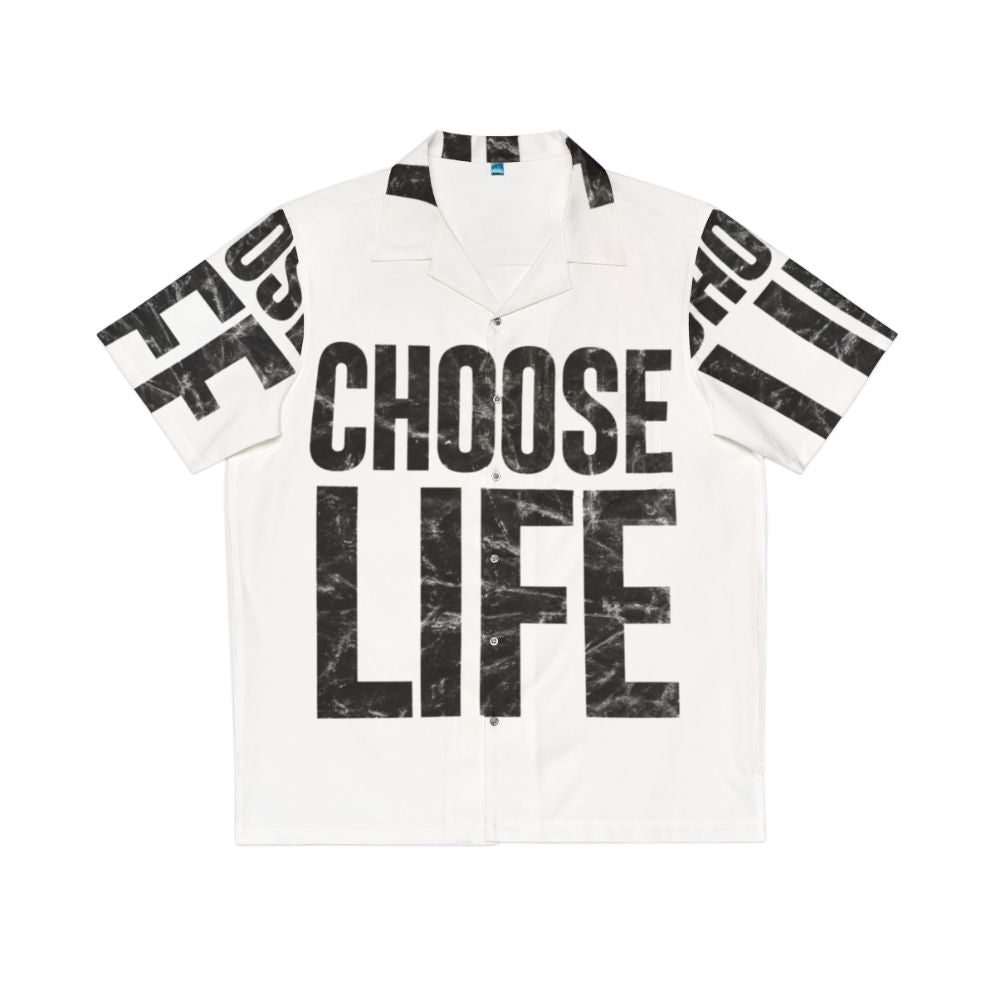 1980s "Choose Life" Hawaiian Shirt